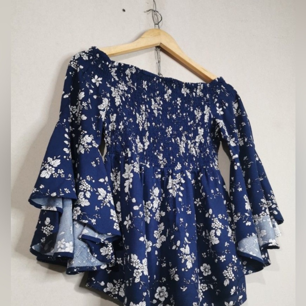 Cupio off the shoulder floral top